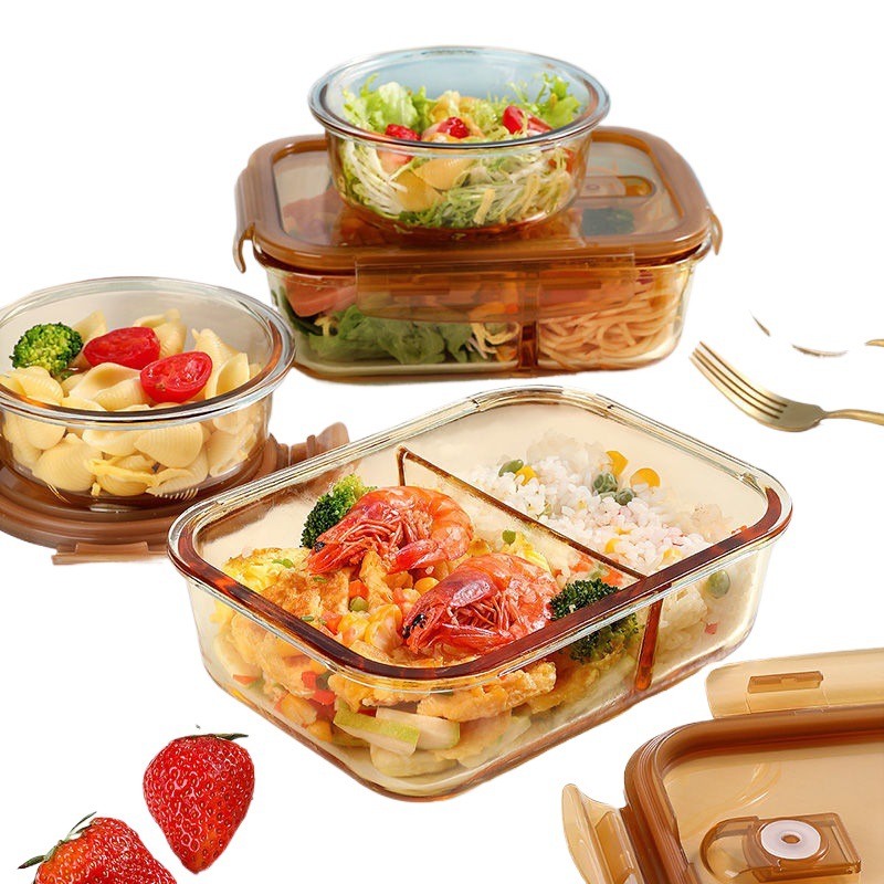Kotak makan tengah hari yang boleh digunakan dalam gelombang mikro