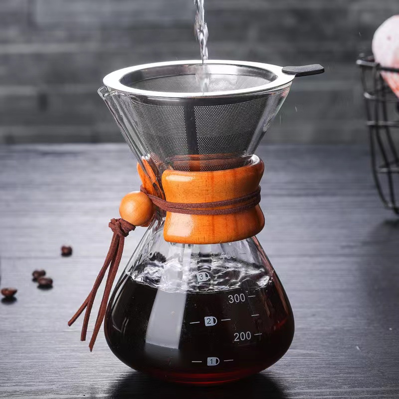 Pot Kopi Kaca Tangan Brewed 1